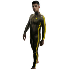 Full suit with thru zip and side stripes (matching)